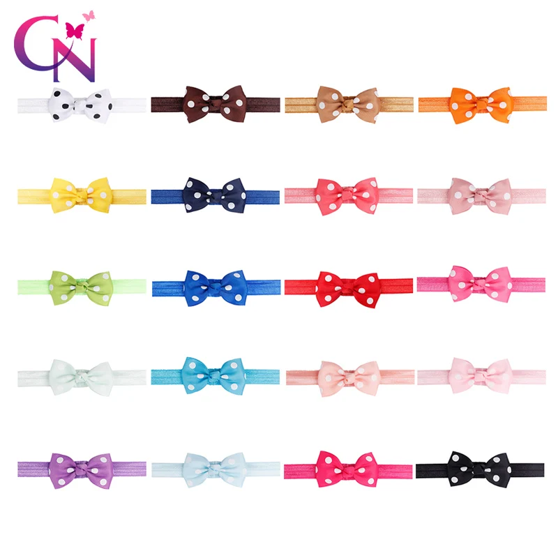 20 Pcs 20 Colors Kids Sweet Small Bow Elastic Hair Bands Polka Dot Grosgrain Ribbon Knot HairBows Headband Hair Accessories
20 Pcs 20 Colors Kids Sweet Small Bow Elastic Hair Bands Polka Dot Grosgrain Ribbon Knot HairBows Headband Hair Accessories