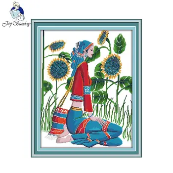 Joy sunday portrait style The sunshine feeling Cross-stitch Set for Christmas gift embroidery house decoration
Joy sunday portrait style The sunshine feeling Cross-stitch Set for Christmas gift embroidery house decoration