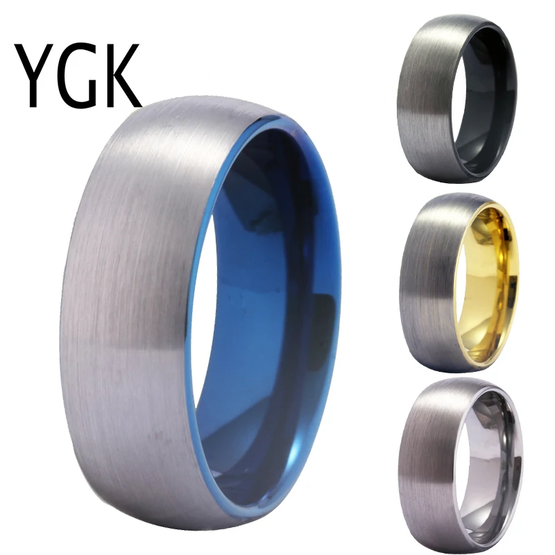 New Fashion Jewelry Women Ring Men Promotion Top Quality Tungsten Ring Classic Lovers Wedding Ring Jewelry Matte Surface Finish
New Fashion Jewelry Women Ring Men Promotion Top Quality Tungsten Ring Classic Lovers Wedding Ring Jewelry Matte Surface Finish