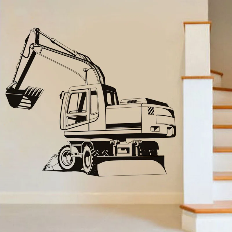 Big Digger Living Room Wall Decal Sticker Vinyl Waterproof Mechanical Outline Wall Sticker Home Decor
Big Digger Living Room Wall Decal Sticker Vinyl Waterproof Mechanical Outline Wall Sticker Home Decor