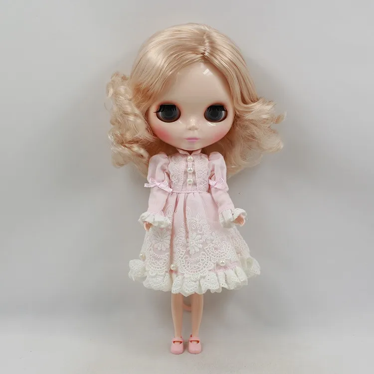 ICY Nude Blyth Doll Series No. 140BL339-15m Golden curly hair Flesh color skin Factory Blyth 1/6 BJD
ICY Nude Blyth Doll Series No. 140BL339-15m Golden curly hair Flesh color skin Factory Blyth 1/6 BJD