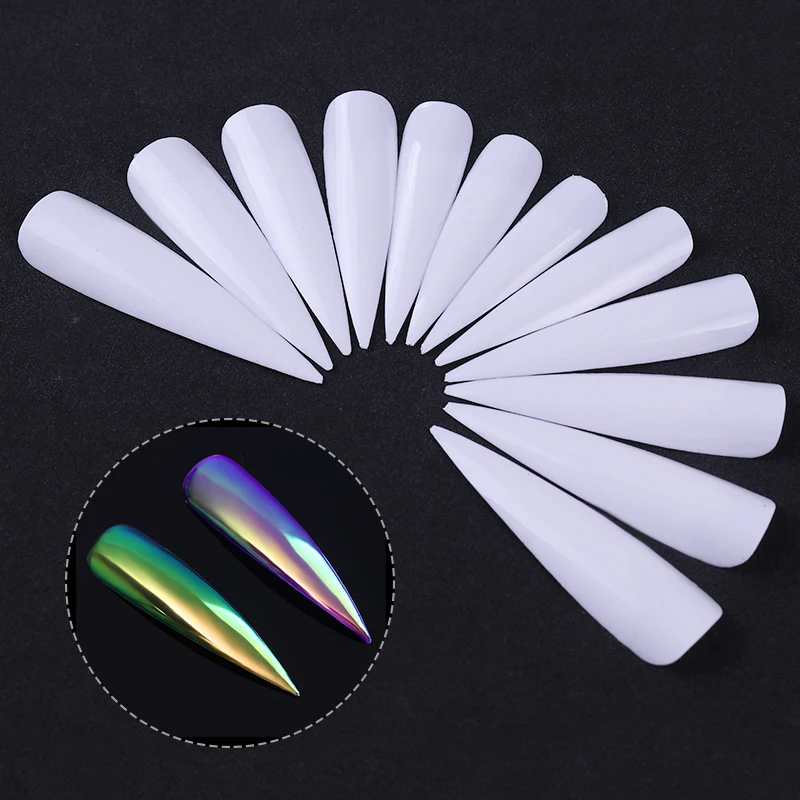 24Pcs False Nail Tips Long Cuspidal Sharp Shape Natural White Transparent Fashion Full Nail Tips Display Tool
24Pcs False Nail Tips Long Cuspidal Sharp Shape Natural White Transparent Fashion Full Nail Tips Display Tool