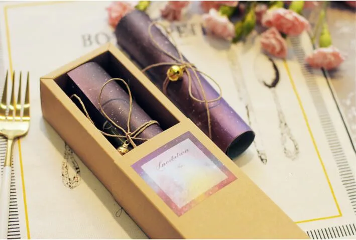 100pcs Starry sky European-style wedding invitation creative personalized custom wedding invitation paper+box
100pcs Starry sky European-style wedding invitation creative personalized custom wedding invitation paper+box