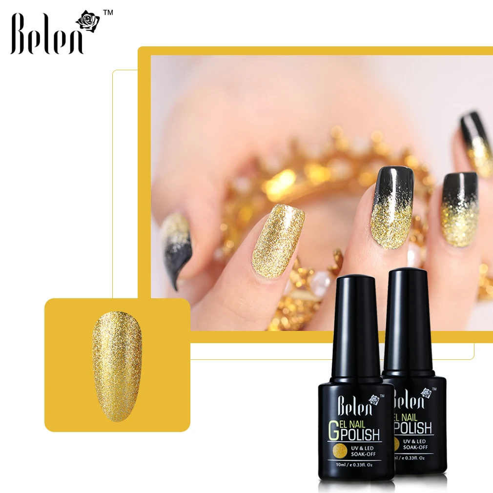 Belen 10ML Bling Platinum Gel Polish Bling Sequins Nail Gel Soak Off UV Gel Varnish Vernis Semi Permanent Nail Art Manicure DIY
Belen 10ML Bling Platinum Gel Polish Bling Sequins Nail Gel Soak Off UV Gel Varnish Vernis Semi Permanent Nail Art Manicure DIY