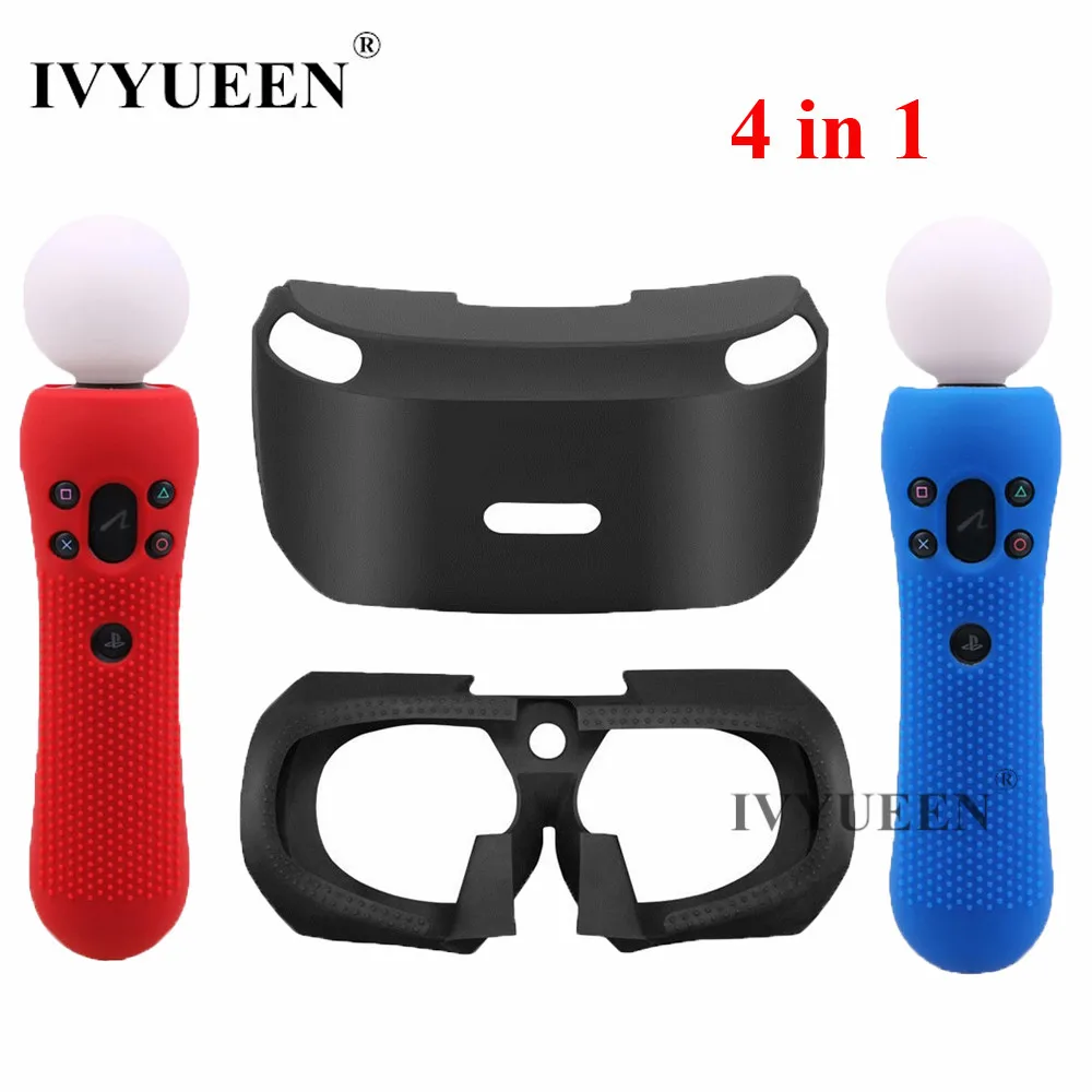 IVYUEEN for Sony PSVR Glass Protective Silicone Skin Case For PlayStation VR Move Motion Controller Cover for PS VR Headset
IVYUEEN for Sony PSVR Glass Protective Silicone Skin Case For PlayStation VR Move Motion Controller Cover for PS VR Headset