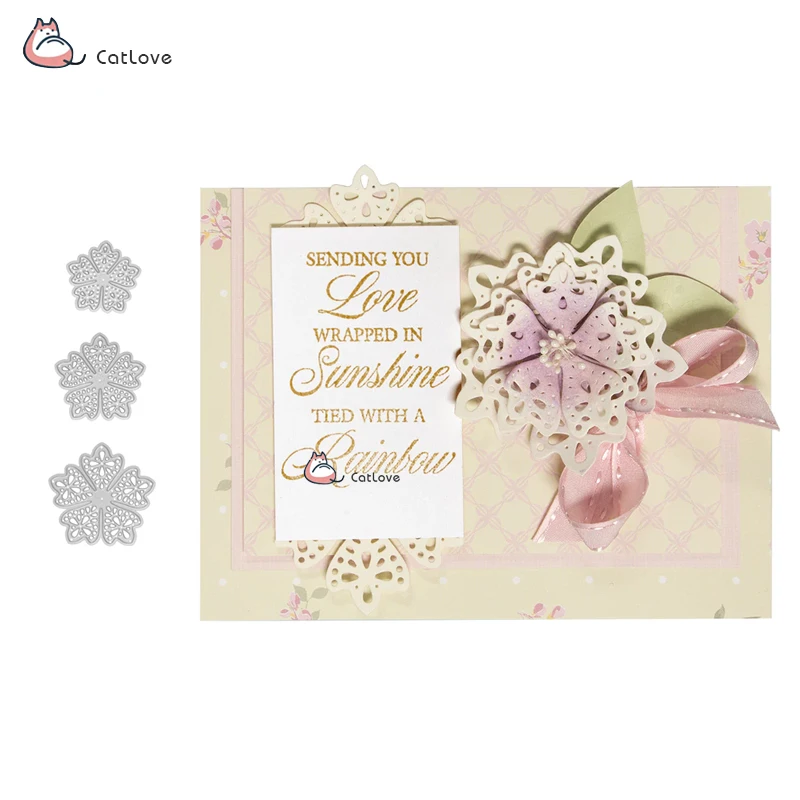 3PCS Lace Flower Metal Cutting Dies Stencils for DIY Scrapbooking Album Paper Card Decorative Craft Embossing Die Cuts New 2019
3PCS Lace Flower Metal Cutting Dies Stencils for DIY Scrapbooking Album Paper Card Decorative Craft Embossing Die Cuts New 2019