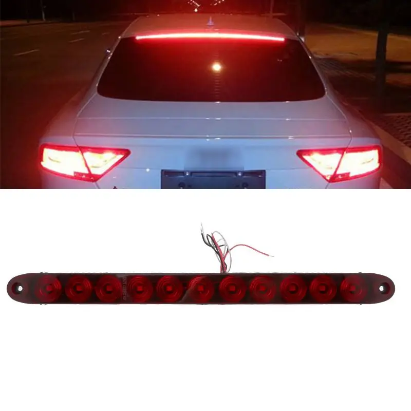 1 PCS 12V 11 LEDs Truck LED Brake Light Car Stop Turn Tail Lamp Long Bar Signal Waterproof super bright Light Red car styling
1 PCS 12V 11 LEDs Truck LED Brake Light Car Stop Turn Tail Lamp Long Bar Signal Waterproof super bright Light Red car styling