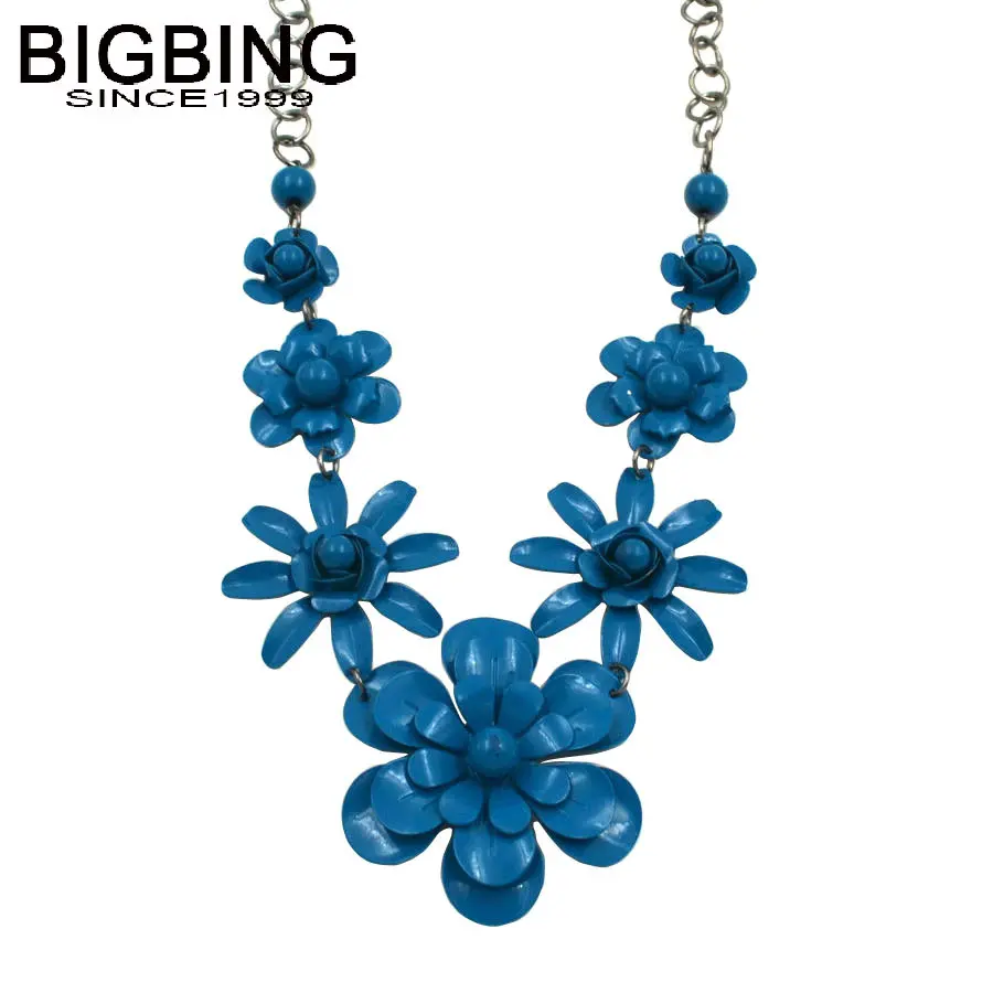 R066 BIGBING fashion jewelry blue flower short Necklace fashion necklace women wholesale jewelry high quality nickel free
R066 BIGBING fashion jewelry blue flower short Necklace fashion necklace women wholesale jewelry high quality nickel free