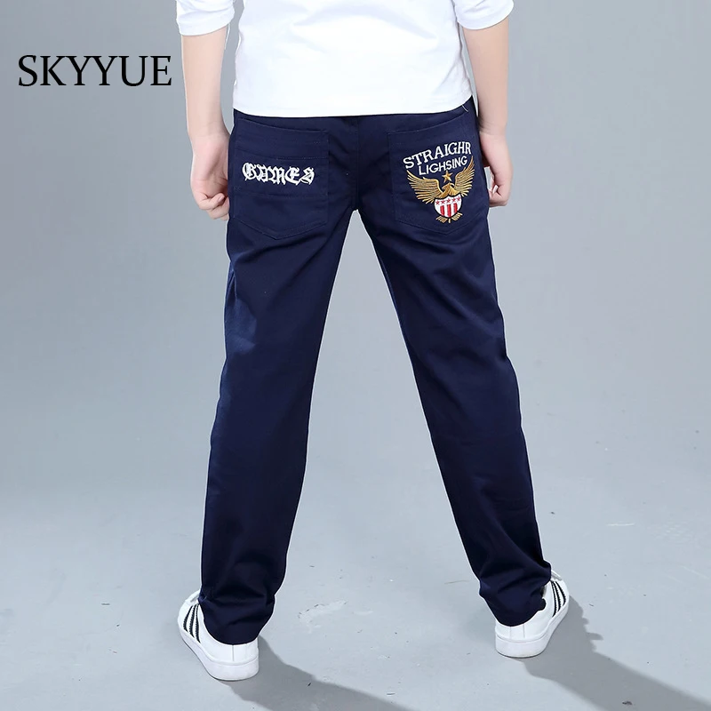 2019 Spring Fashion Letters Kids Boys Pants Trousers Casual Cotton Elastic Waist Pencil Pants For a 4-16T Boys Children Clothing
2019 Spring Fashion Letters Kids Boys Pants Trousers Casual Cotton Elastic Waist Pencil Pants For a 4-16T Boys Children Clothing