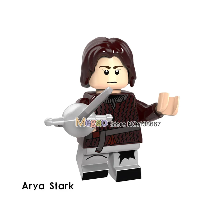Building Blocks Single sale Arya Stark PG1052 John Snow Sansa StarkRobb Stark Catelyn Stark Tyrion Harry Legoing Gift Toys
Building Blocks Single sale Arya Stark PG1052 John Snow Sansa StarkRobb Stark Catelyn Stark Tyrion Harry Legoing Gift Toys