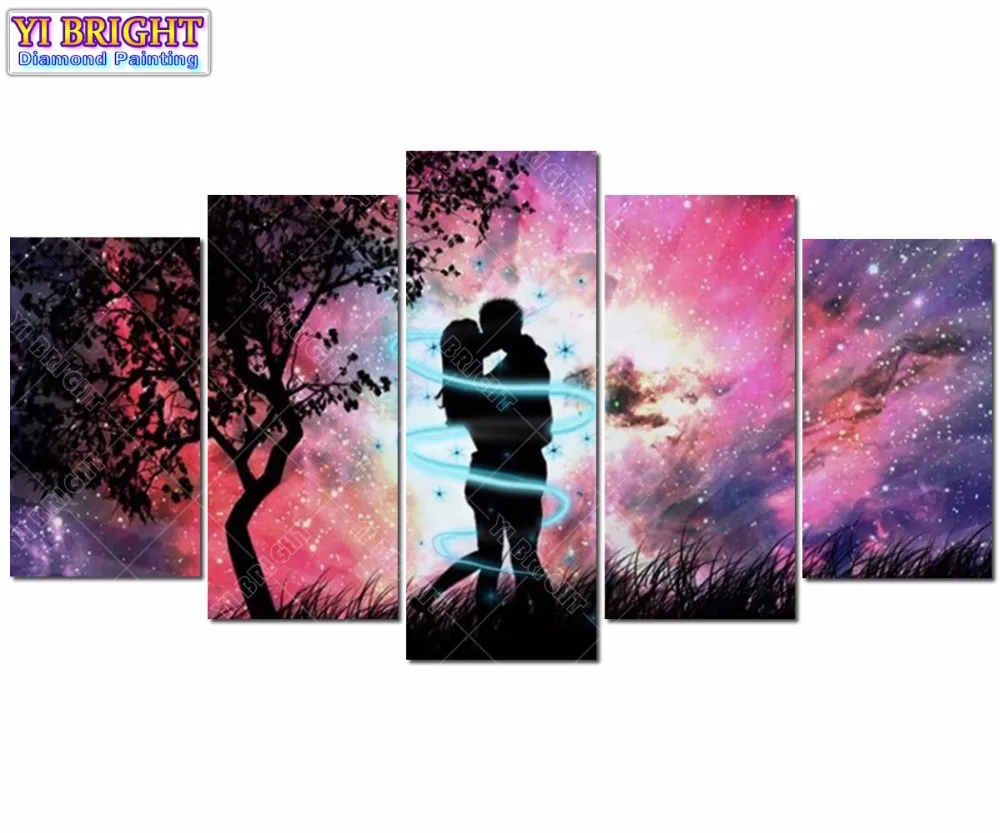 diy Round Diamond embroidery Night Lovers 5pcs Multi-picture Combination diamond painting Cross Stitch Rhinestone decor 1016
diy Round Diamond embroidery Night Lovers 5pcs Multi-picture Combination diamond painting Cross Stitch Rhinestone decor 1016