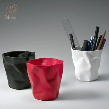 Irregular Shape Pleated Plastic Pen Holders Multifunction Desktop Storage Box Memo Box Office Stationery Organizer Car Trash Can
Irregular Shape Pleated Plastic Pen Holders Multifunction Desktop Storage Box Memo Box Office Stationery Organizer Car Trash Can