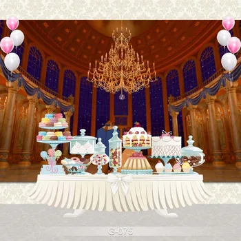 Vinyl Photography Background Cartoon Castle Palace Beauty and the Beast Birthday Party Children Backdrops for Photo Studio G-075
Vinyl Photography Background Cartoon Castle Palace Beauty and the Beast Birthday Party Children Backdrops for Photo Studio G-075