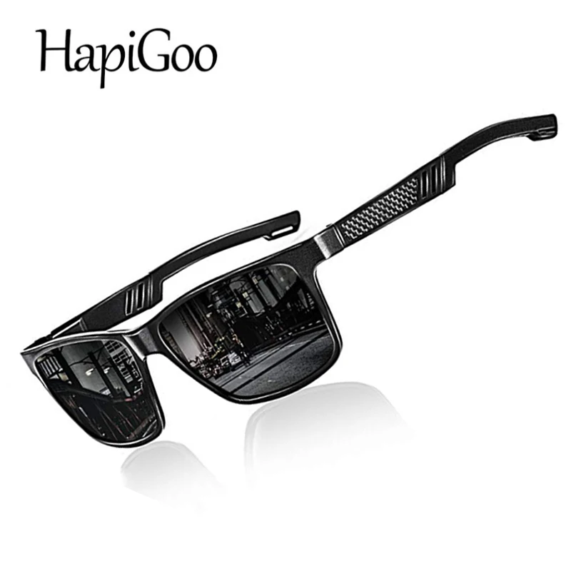 HAPIGOO Aluminum Magnesium HD Square Sunglasses Men Polarized UV400 Mirror Fishing Driving Vintage Sun Glasses For Male
HAPIGOO Aluminum Magnesium HD Square Sunglasses Men Polarized UV400 Mirror Fishing Driving Vintage Sun Glasses For Male