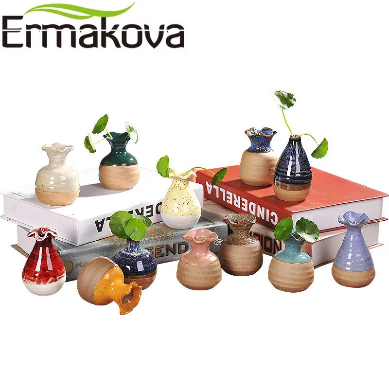 ERMAKOVA Modern Multistyle Mini Ceramic Vase Restaurant Bar Cafe Porcelain Hydroponics Flower Vase Home Restaurant Bar Decor
ERMAKOVA Modern Multistyle Mini Ceramic Vase Restaurant Bar Cafe Porcelain Hydroponics Flower Vase Home Restaurant Bar Decor