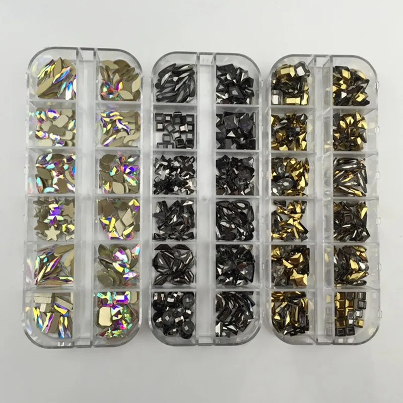 240pcs Multi Size Glass Rhinestones Mixed Colors Flat-back AB Crystal Strass 3D Charm Gems DIY Manicure Nail Art Decorations
240pcs Multi Size Glass Rhinestones Mixed Colors Flat-back AB Crystal Strass 3D Charm Gems DIY Manicure Nail Art Decorations