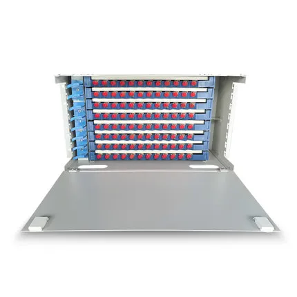 96 Cores Rack Mounted Fiber Optic ODF Patch Panel, ODF Optical Distribution Box
96 Cores Rack Mounted Fiber Optic ODF Patch Panel, ODF Optical Distribution Box