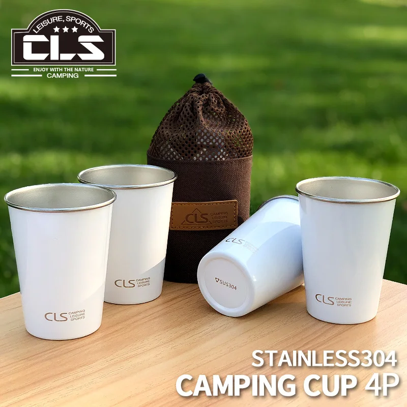 4pcs/set Outdoor Kitchen Stainless Steel Cup Camping Picnic Barbecue Beer Mug Water Tea Milk Coffee Cup Travel Coffee Mug
4pcs/set Outdoor Kitchen Stainless Steel Cup Camping Picnic Barbecue Beer Mug Water Tea Milk Coffee Cup Travel Coffee Mug