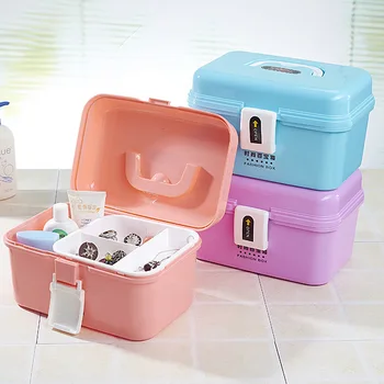 Multifunctional Portable Family Medicine Storage Box Double Jewelry Cosmetics Storage Box Home Organizer Travel Portable Holders
Multifunctional Portable Family Medicine Storage Box Double Jewelry Cosmetics Storage Box Home Organizer Travel Portable Holders