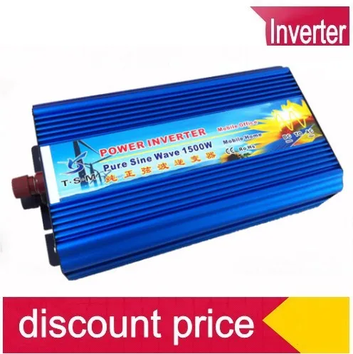 1500W Pure Sine Wave Power Inverter DC/AC For Wind/ Solar PV System,DC12V/24V/48V to AC110V/AC220V
1500W Pure Sine Wave Power Inverter DC/AC For Wind/ Solar PV System,DC12V/24V/48V to AC110V/AC220V