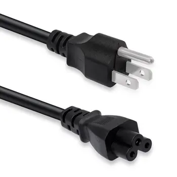 US Plug 1.5M/5FT 3 Prong Cord Power Cable Lead For Laptop PC Adapter Computer Monitors TVS Projectors Printers and More
US Plug 1.5M/5FT 3 Prong Cord Power Cable Lead For Laptop PC Adapter Computer Monitors TVS Projectors Printers and More