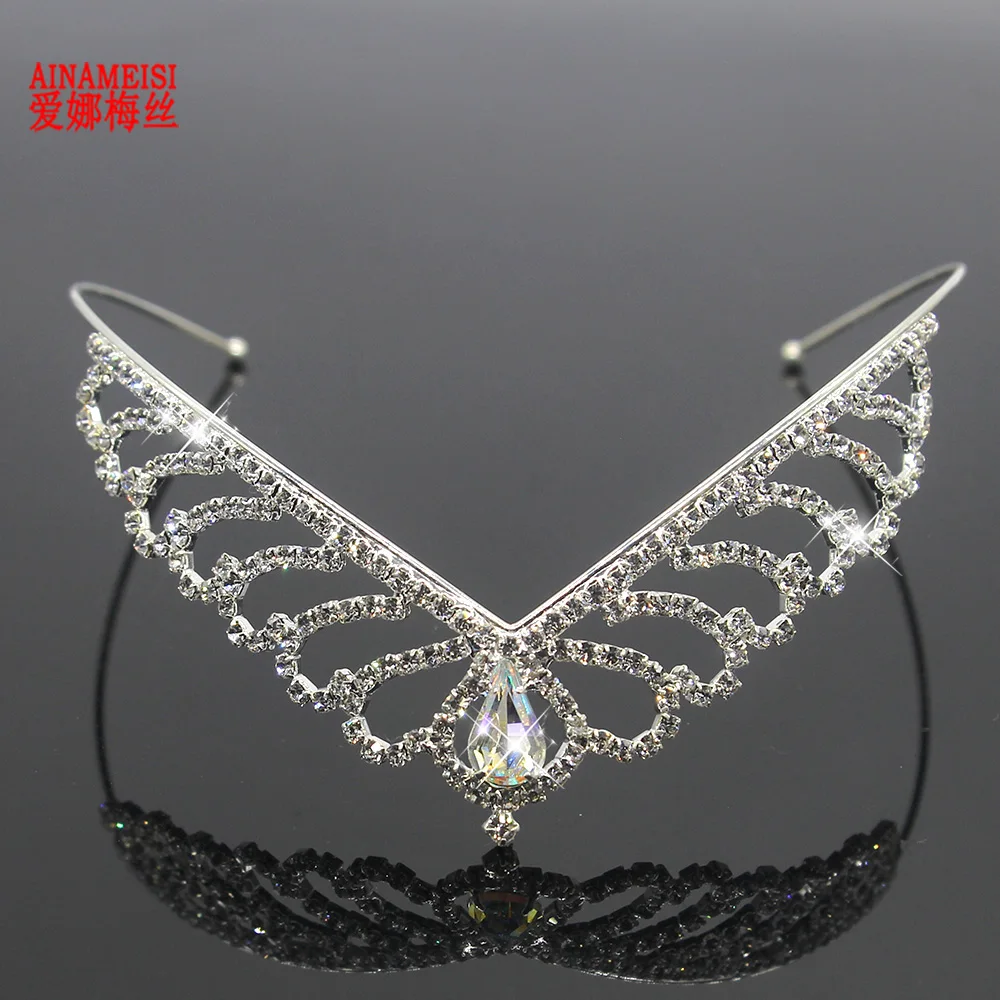 AINAMEISI Crystal Princess Tiaras And Crowns For Girls Hair Accessories Headband Crown Rhinestone Silver Wedding Decoration
AINAMEISI Crystal Princess Tiaras And Crowns For Girls Hair Accessories Headband Crown Rhinestone Silver Wedding Decoration