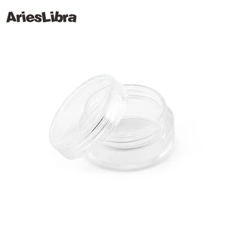 AriesLibra 100pcs/set 5g Cream Jar Clear Plastic Box With Screw Cap Small Sample Cosmetic Container Empty Mask Canister Nail Art
AriesLibra 100pcs/set 5g Cream Jar Clear Plastic Box With Screw Cap Small Sample Cosmetic Container Empty Mask Canister Nail Art