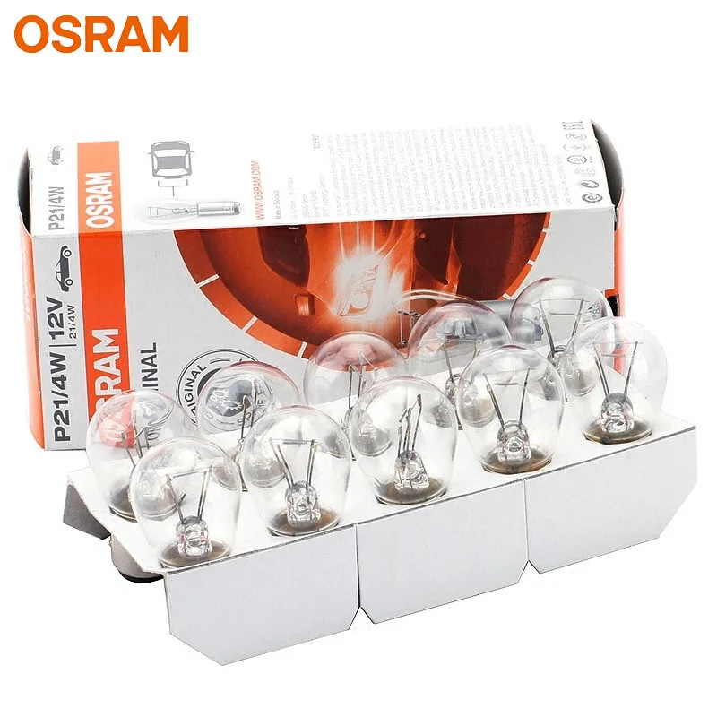 OSRAM 12V Original 7225 P21/4W BAZ15d Standard Metal Bases Turn Signal Light Reverse Lamp OEM Auto Brake Bulb Wholesale 10pcs
OSRAM 12V Original 7225 P21/4W BAZ15d Standard Metal Bases Turn Signal Light Reverse Lamp OEM Auto Brake Bulb Wholesale 10pcs
