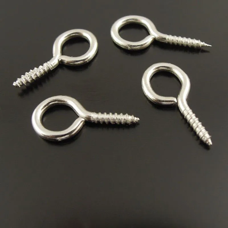 GraceAngie 400PCS Silver Screw Eye Pin 13mm Multi-Purpose Display tools Jewelry Accessory (37854)
GraceAngie 400PCS Silver Screw Eye Pin 13mm Multi-Purpose Display tools Jewelry Accessory (37854)