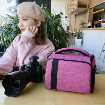 DSLR Camera Bag Photo Bag Shoulder Case For Nikon P900 D7200 D810 Canon 750D 1300D 200D Sony FujiFilm Olympus Panasonic DSLR Bag
DSLR Camera Bag Photo Bag Shoulder Case For Nikon P900 D7200 D810 Canon 750D 1300D 200D Sony FujiFilm Olympus Panasonic DSLR Bag