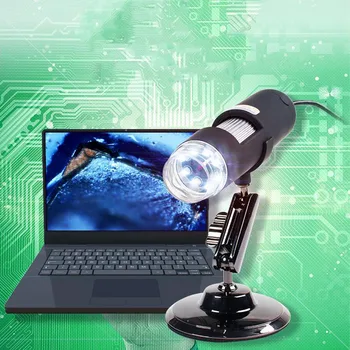 4000X 0.3MP Handheld Portable Digital Microscope USB Endoscope Zoom Camera 8LED Electron Microscope With Rotating Bracket
4000X 0.3MP Handheld Portable Digital Microscope USB Endoscope Zoom Camera 8LED Electron Microscope With Rotating Bracket