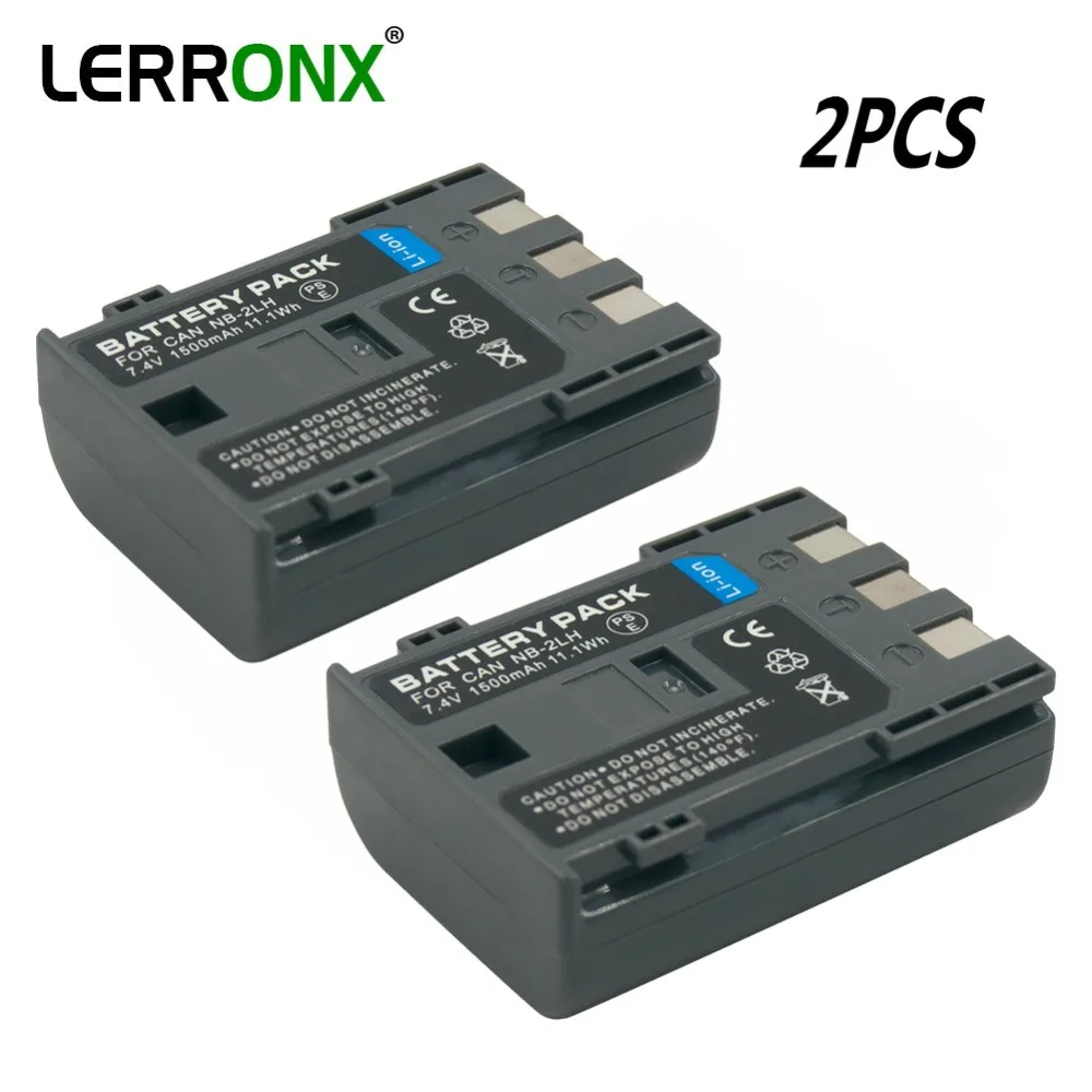2PCS NB2LH NB-2LH Camera Battery 7.4V 1.5Ah Li-ion replacement rechargeable batteries for Canon EOS 350D 400D ZR400 ZR600 ZR900
2PCS NB2LH NB-2LH Camera Battery 7.4V 1.5Ah Li-ion replacement rechargeable batteries for Canon EOS 350D 400D ZR400 ZR600 ZR900
