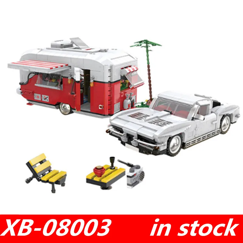 Xingbao 08003 xingbao creator Series The MOC Camper Set lepin creator Building Blocks Toys for child Model Gift