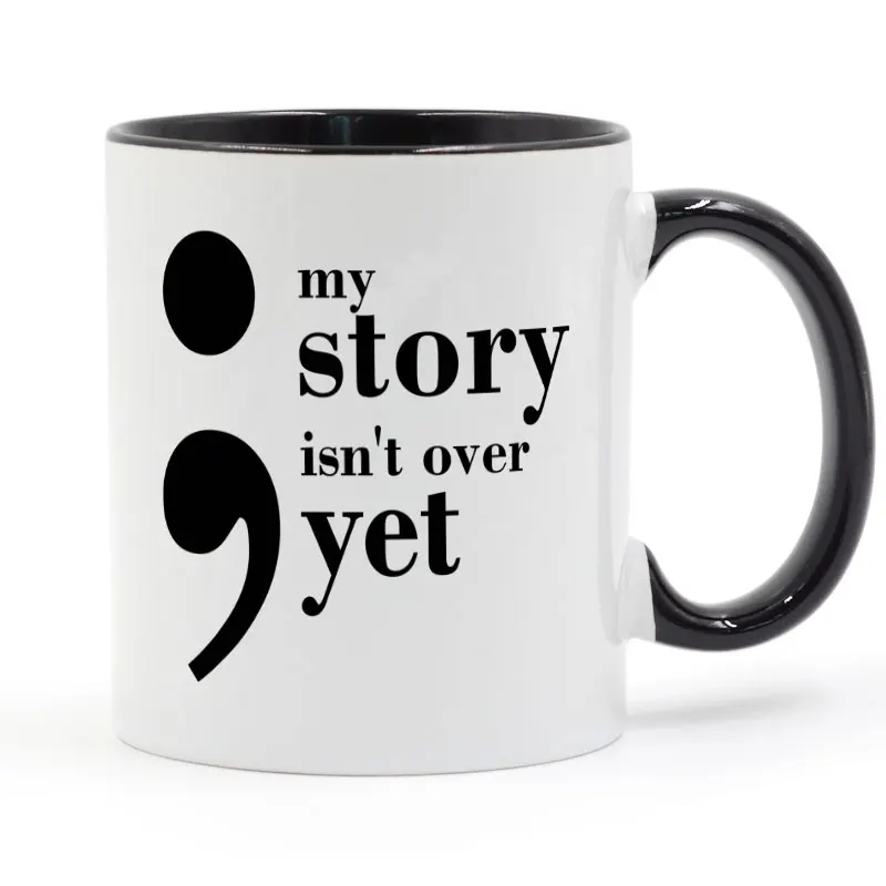 My story isnt over yet Coffee Mug Ceramic Cup Color Handle Colour Inside Gifts 11oz T1455
My story isnt over yet Coffee Mug Ceramic Cup Color Handle Colour Inside Gifts 11oz T1455