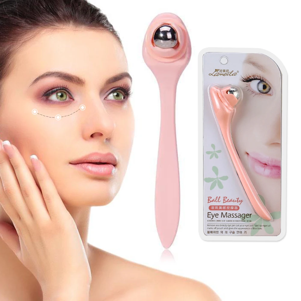 360 Degree Free Roller Ball Eye Massager Black Eye Ring Eye Bag Eyeball Beauty Eye Massager face skin care tools
360 Degree Free Roller Ball Eye Massager Black Eye Ring Eye Bag Eyeball Beauty Eye Massager face skin care tools