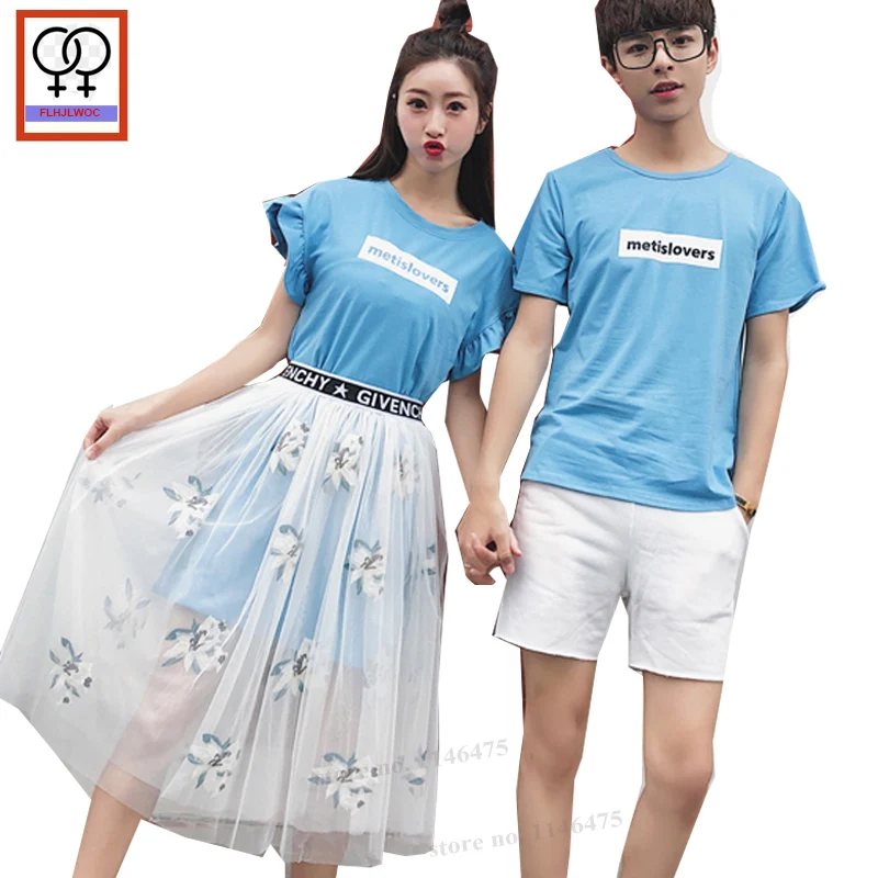 Beach Holiday Couple Clothes Honeymoon Date Summer Short Sleeve Casual Tops Letter Printed Matching Couple T Shirts Lovers 6270
Beach Holiday Couple Clothes Honeymoon Date Summer Short Sleeve Casual Tops Letter Printed Matching Couple T Shirts Lovers 6270