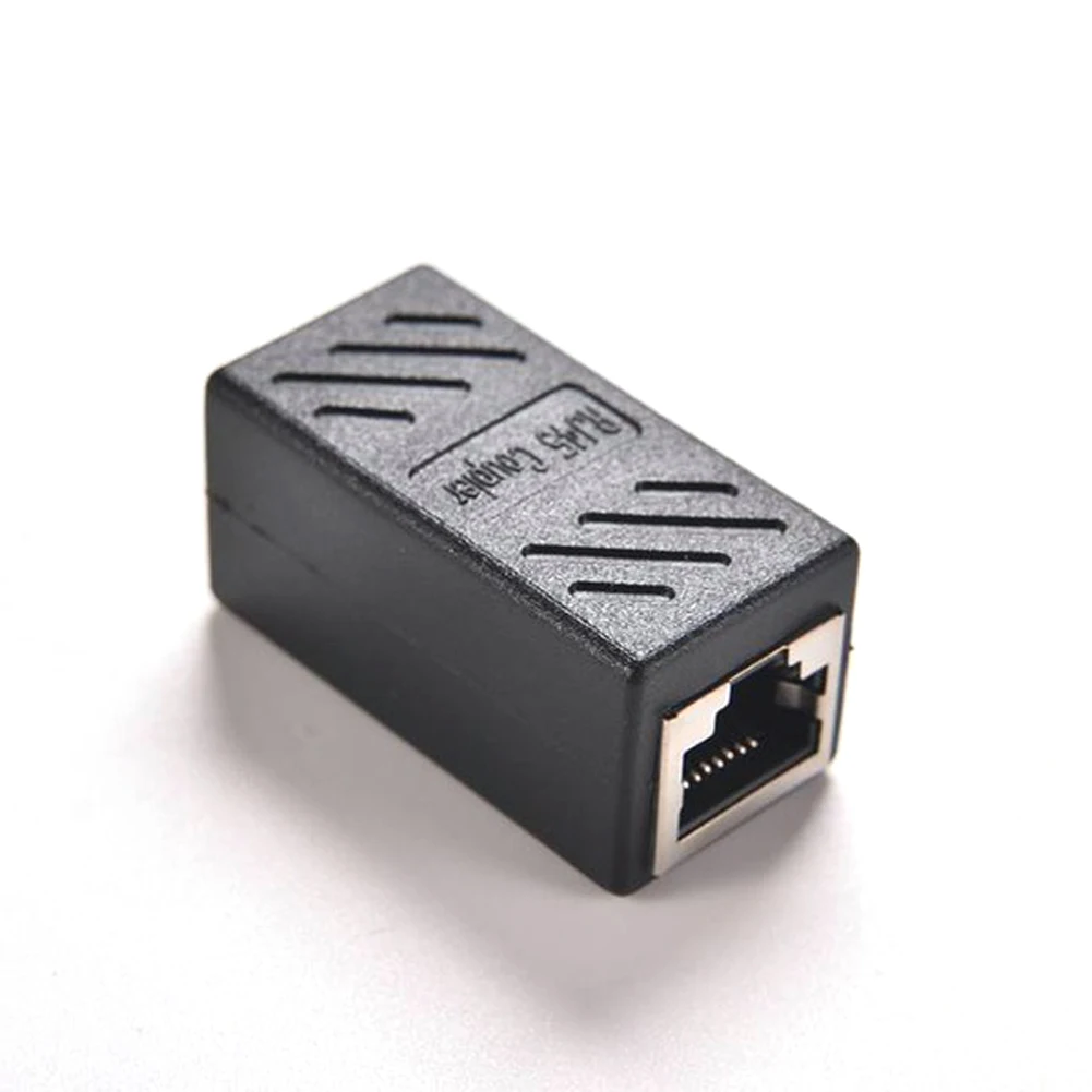 RJ45 Connector Network Extension Cable Adapter CAT6 Network Ethernet LAN Connector Adapter for Ethernet Cable Female to Female
RJ45 Connector Network Extension Cable Adapter CAT6 Network Ethernet LAN Connector Adapter for Ethernet Cable Female to Female