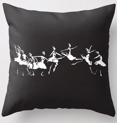 Hot Sale Beauty Black White Ballet Dancer Series Square Throw Square Pillow Cover Creative Personalized Pillowcase Soft Bedding
Hot Sale Beauty Black White Ballet Dancer Series Square Throw Square Pillow Cover Creative Personalized Pillowcase Soft Bedding
