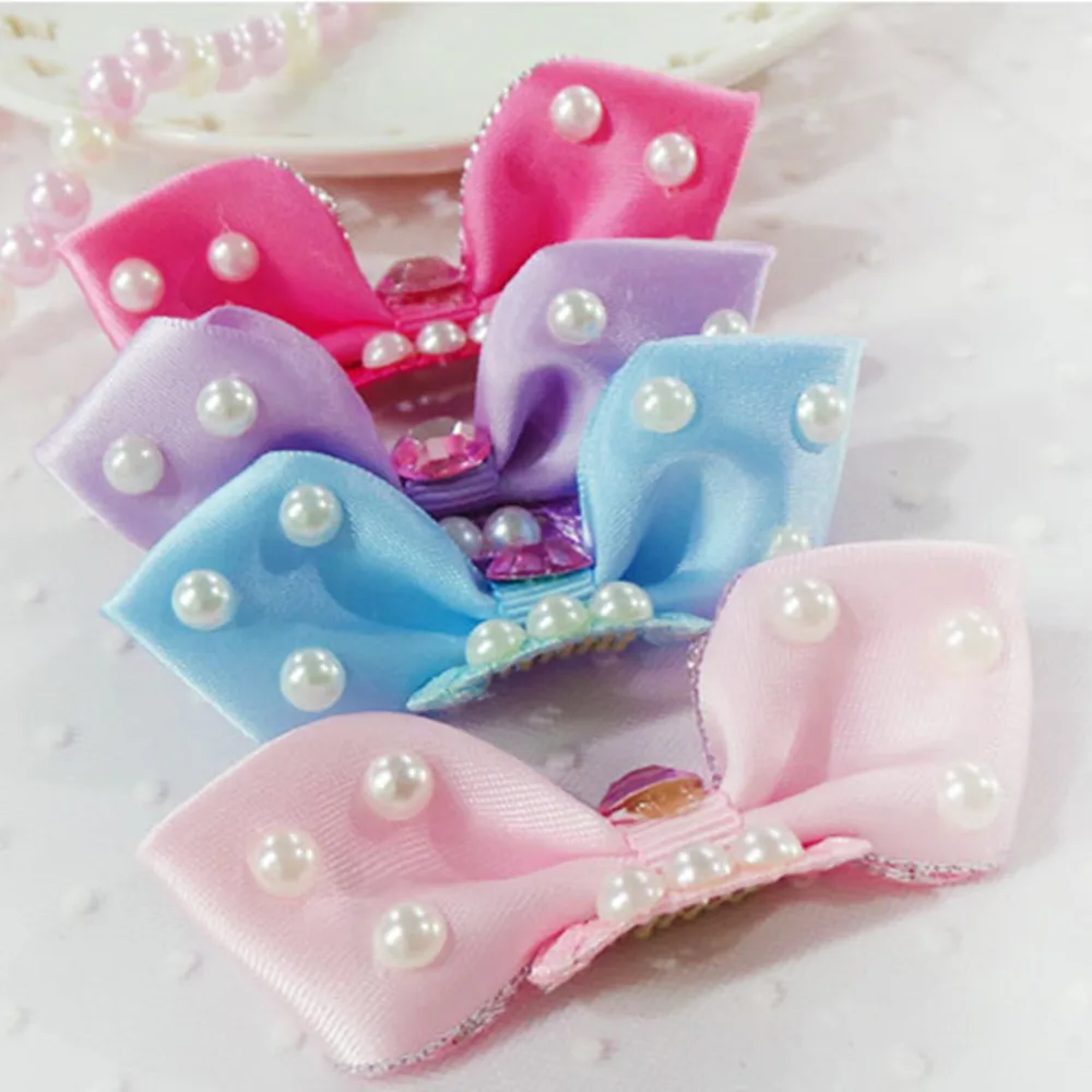 Pet Dog Comb Hairpin BB Hair Clips Handmade big bow pearl hair accessories cut Grooming Hair Accessories 10PCS/LOT
Pet Dog Comb Hairpin BB Hair Clips Handmade big bow pearl hair accessories cut Grooming Hair Accessories 10PCS/LOT