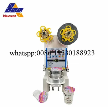 Hot Sale Popular automatic Tea Pearl Milk Sealing Machine Cup Sealer Device 
Hot Sale Popular automatic Tea Pearl Milk Sealing Machine Cup Sealer Device