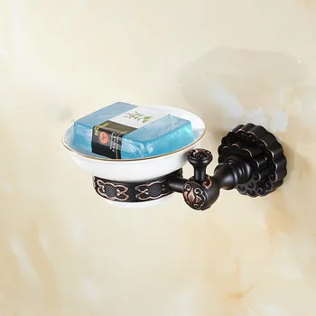 European black bathroom towel set SOAP dish solid copper bathroom bathroom American hardware pendant lo828544
European black bathroom towel set SOAP dish solid copper bathroom bathroom American hardware pendant lo828544