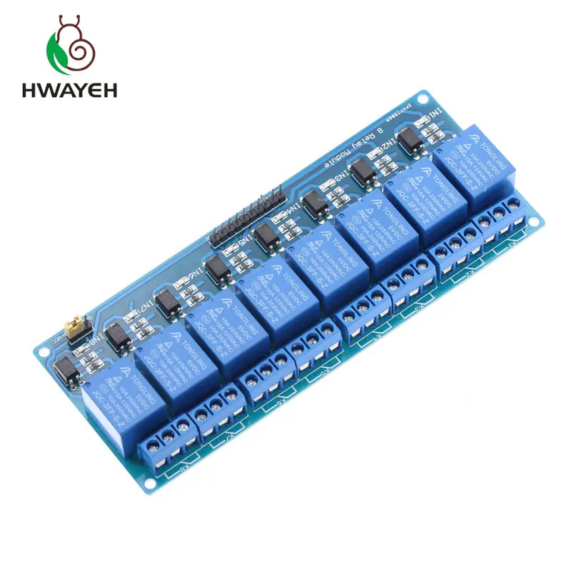 8-канальное 16-канальное релейное строение модуль 5 В 12 для arduino строения в stock.8