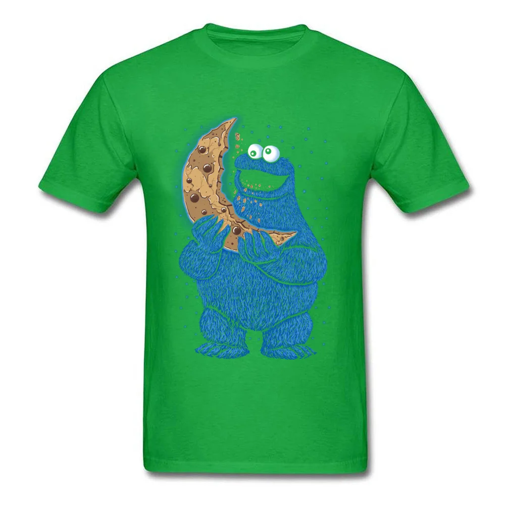 Cookie Moon Tops T Shirt 2018 New Fashion O-Neck Design Short Sleeve All Cotton Mens T-Shirt Casual T Shirt Free Shipping Cookie Moon green