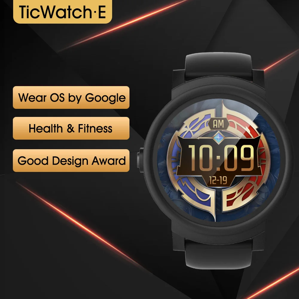 Xiaomi Global Version Ticwatch E Express Smart Watch Waterproof GPS Smartwatch Heart Rate Monitor For Android iOS Smartphone
Xiaomi Global Version Ticwatch E Express Smart Watch Waterproof GPS Smartwatch Heart Rate Monitor For Android iOS Smartphone