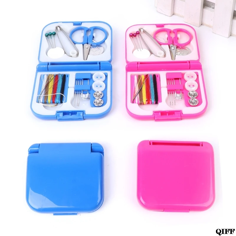 Drop Ship&Wholesale Portable Sewing Kits Box Needle Threads Scissor Thimble Travel Home Craft Tools May27
Drop Ship&Wholesale Portable Sewing Kits Box Needle Threads Scissor Thimble Travel Home Craft Tools May27