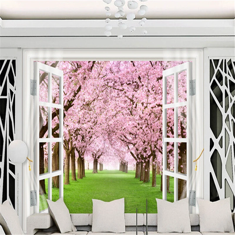 beibehang custom mural non-woven 3d room wallpaper Cherry blossom window 3 d TV setting wall photo 3d wall murals wallpaper
beibehang custom mural non-woven 3d room wallpaper Cherry blossom window 3 d TV setting wall photo 3d wall murals wallpaper