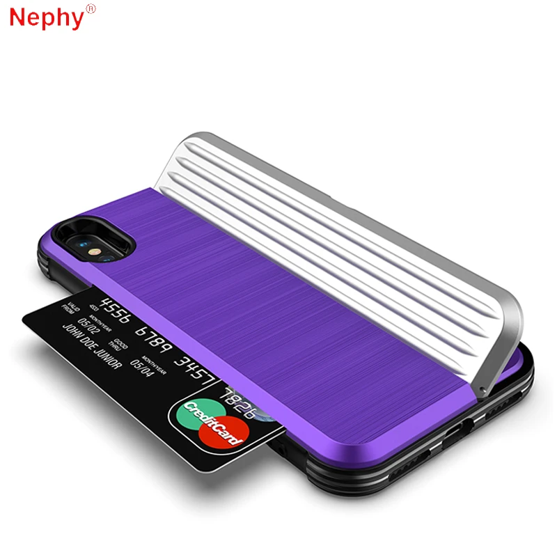 Credit Card Slot Wallet Phone Case For iPhone XSMax X XS XR 5 5S SE iPhone 6 S 6S 6Plus iPhone 7 8 8Plus Armor Shockproof Cover
Credit Card Slot Wallet Phone Case For iPhone XSMax X XS XR 5 5S SE iPhone 6 S 6S 6Plus iPhone 7 8 8Plus Armor Shockproof Cover
