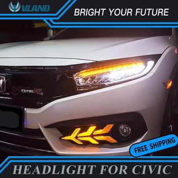 New Style LED Daytime Running Light Turn Signals For Honda Civic 10th 2016 2017 Day Light and Rear bumper brake light
New Style LED Daytime Running Light Turn Signals For Honda Civic 10th 2016 2017 Day Light and Rear bumper brake light