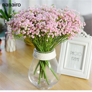 1pcs 7 bifurcation Babys Breath Silk Artificial Flower For Wedding Party Decorations Fake Rose Flowers Home garen Supplies
1pcs 7 bifurcation Babys Breath Silk Artificial Flower For Wedding Party Decorations Fake Rose Flowers Home garen Supplies