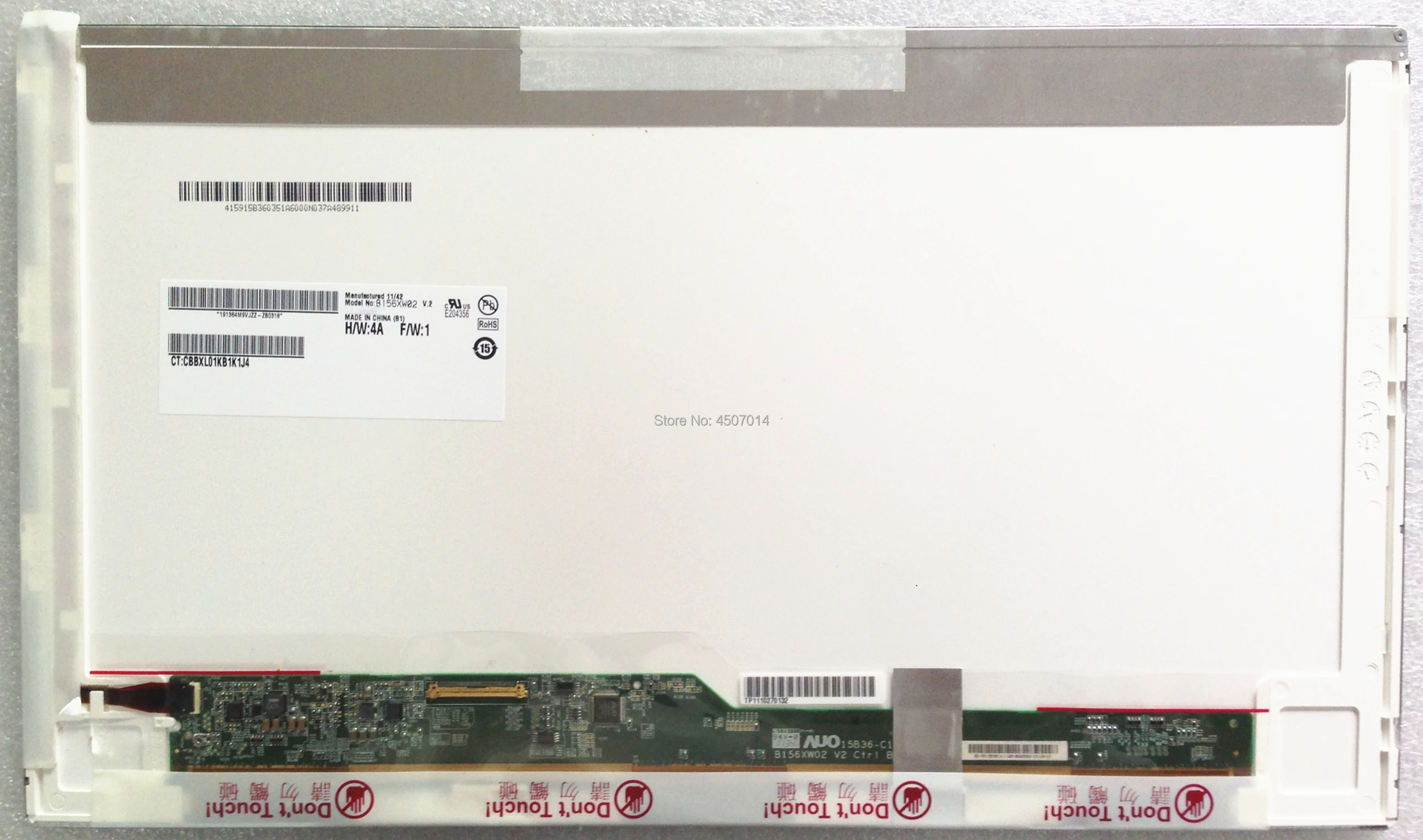 B156XW02 LP156WH2 LP156WH4 TLA1 TLN1 N156B6-L0B LTN156AT05 LTN156AT32 BT156GW01 15.6 LED Laptop Lcd Screen 1366*768 40 pins
B156XW02 LP156WH2 LP156WH4 TLA1 TLN1 N156B6-L0B LTN156AT05 LTN156AT32 BT156GW01 15.6 LED Laptop Lcd Screen 1366*768 40 pins